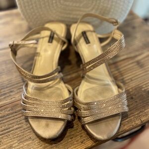 Rose Gold Formal Heels